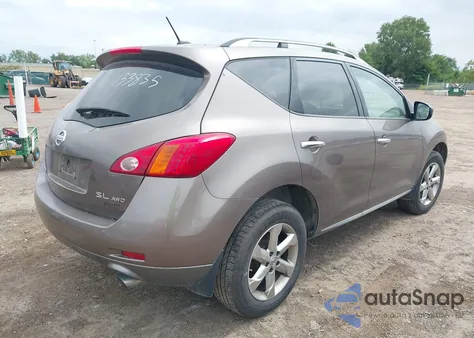 2010 Nissan Murano Sl from USA, damaged, VIN JN8AZ1MWXAW133835